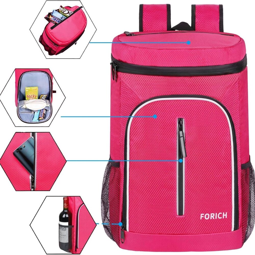 Forich Soft Cooler Backpack Insulated Waterproof … - image 4